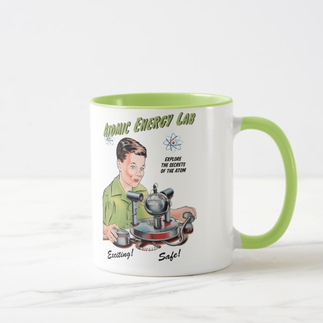Vintage Atomic Energy Lab Toy Mug (Right)