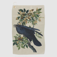 Vintage Audubon Raven Bird Nature Art