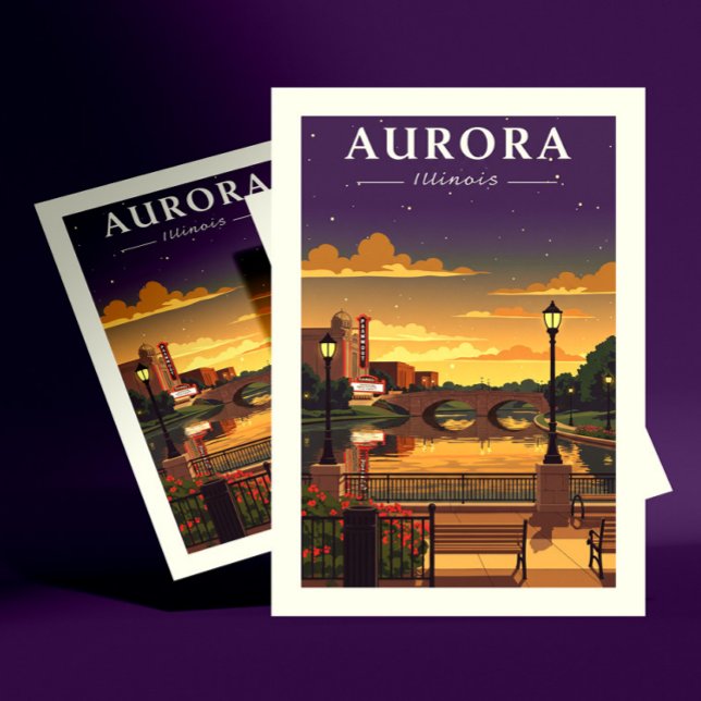 Vintage Aurora Illinois Postcard (Creator Uploaded)