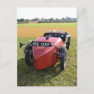 Vintage Austin 7 Sportscar Postcard