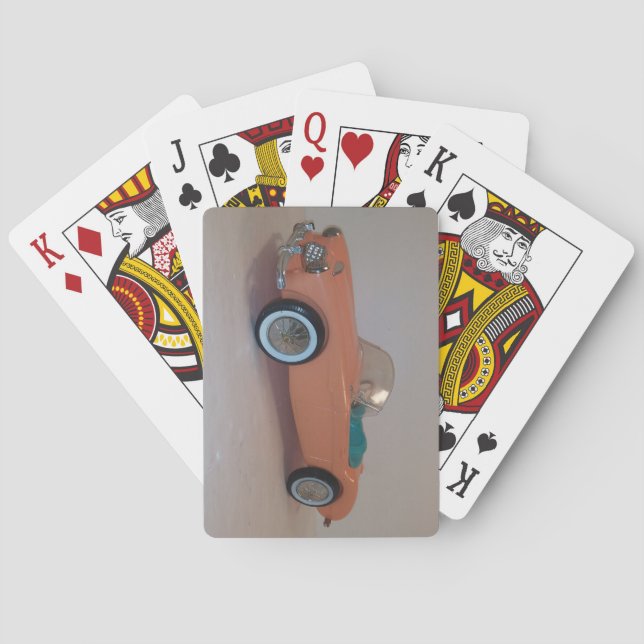 Vintage Austin Healey Deck of Playing Cards (Back)