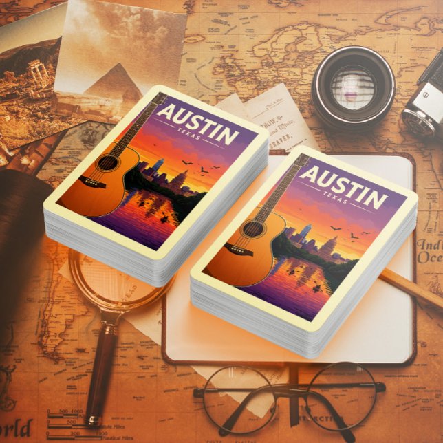  Vintage Austin Texas Playing Cards (Creator Uploaded)