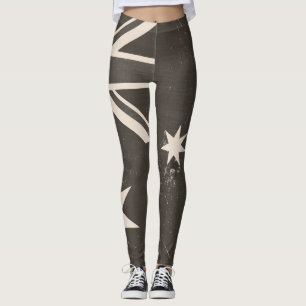 Vintage Australia Flag Leggings