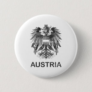 Vintage Austria 2 Inch Round Button