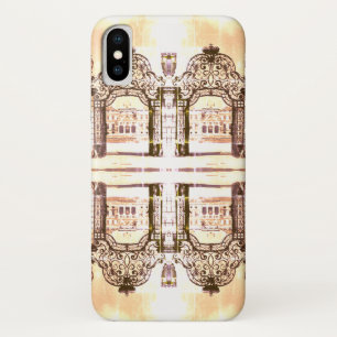 Vintage Austria Vienna Belvedere castle gate Case-Mate iPhone Case
