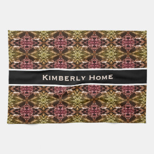 Vintage Austria Vienna Belvedere park overview Kitchen Towel