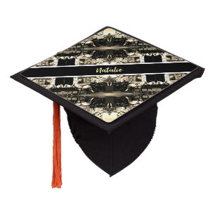 Vintage Austria Vienna Dreimaderlhaus Fiaker Graduation Cap Topper
