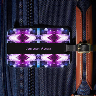 Vintage Austria Vienna Hofburg palace Dining room Luggage Tag