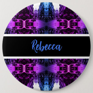 Vintage Austria Vienna Imperial Palace 1970 6 Inch Round Button