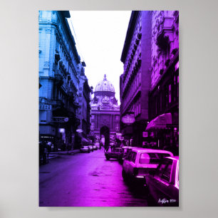 Vintage Austria Vienna Imperial Palace Poster