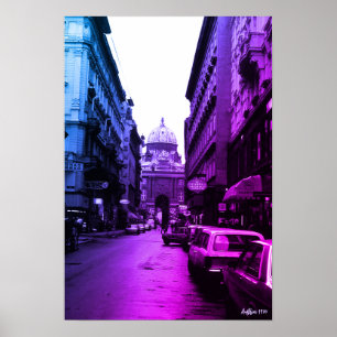 Vintage Austria Vienna Imperial Palace Poster