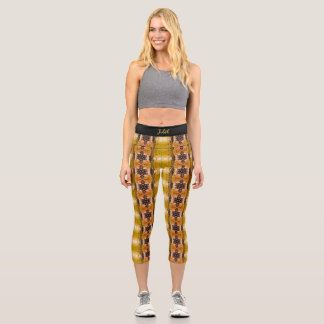 Vintage Austria Vienna Rathaus town hall 1970 Lugg Capri Leggings