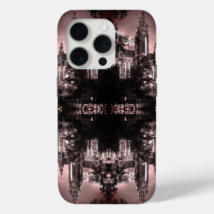 Vintage Austria Vienna Rathaus town hall iPhone 15 Pro Case