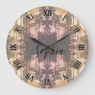 Vintage Austria Vienna Rathaus town hall Large Clo Clock