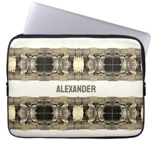 Vintage Austria Vienna Schonbrunn 1970 iPad Smart Laptop Sleeve