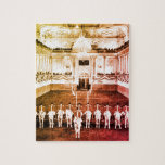 Vintage Austria Vienna Spanish Courbette Jigsaw Puzzle<br><div class="desc">Vintage Austria Vienna Spanish Courbette</div>