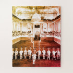 Vintage Austria Vienna Spanish Courbette Jigsaw Puzzle<br><div class="desc">Vintage Austria Vienna Spanish Courbette</div>