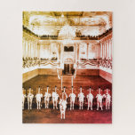 Vintage Austria Vienna Spanish Courbette Jigsaw Puzzle<br><div class="desc">Vintage Austria Vienna Spanish Courbette</div>