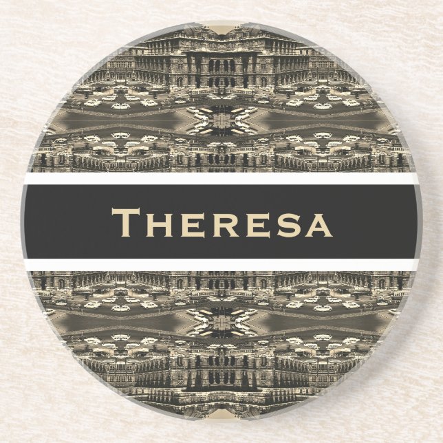 Vintage Austria Vienna Staatsoper opera Coaster (Front)