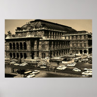 Vintage Austria Vienna Staatsoper opera
