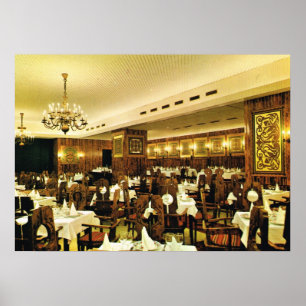 Vintage   Austria, Vienna, Viennese restaurant Poster