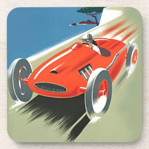 Vintage Auto Racing Coaster