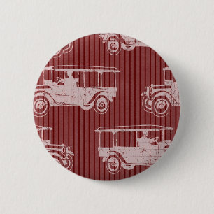 Vintage Auto Red 2 Inch Round Button