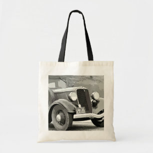 Vintage Auto Tote Bag