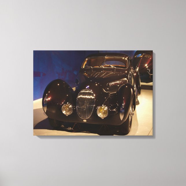 Vintage Automobile Canvas Print (Front)
