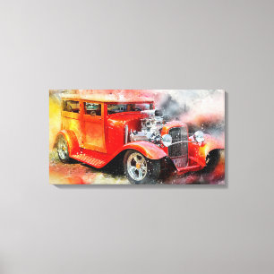 Vintage Automobile Canvas Print
