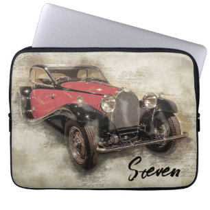 Vintage  Automobile  Laptop Sleeve