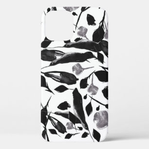 Vintage Autumn Leaves, Seamless Background. iPhone 12 Case
