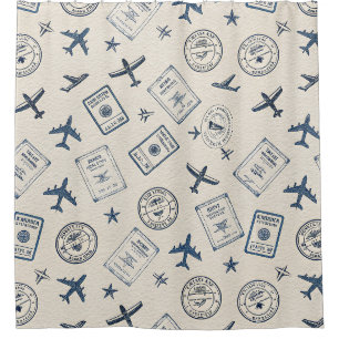 Vintage Aviation Travel Pattern