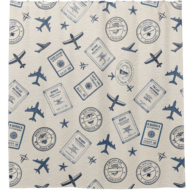 Vintage Aviation Travel Pattern (Front)