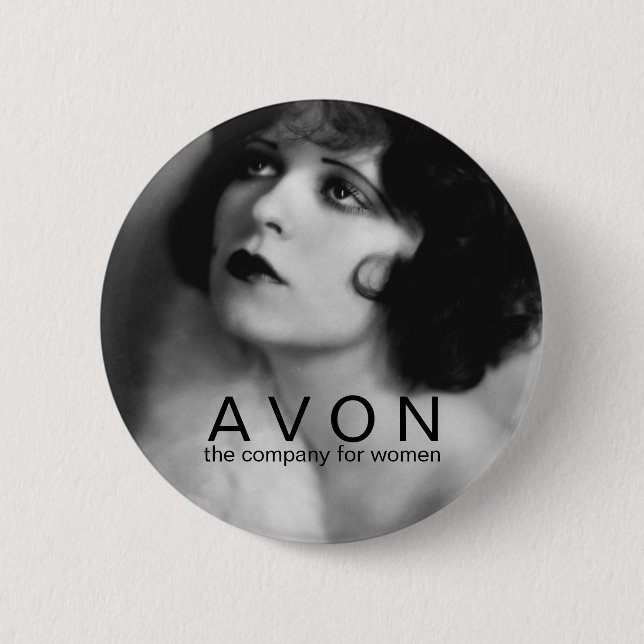 Vintage AVON beauty button (Front)