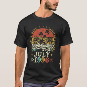 Vintage Awesome Since July 1996 Limited Edition Bd T-Shirt
