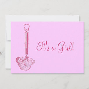 Vintage Baby Announcement