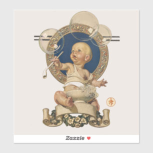 Vintage Baby Bubbles by J.C. Leyendecker Nursery