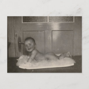 Vintage Baby  Postcard