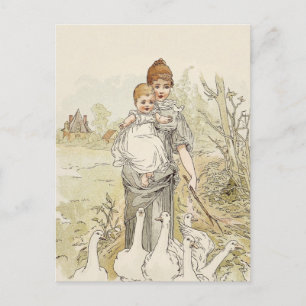Vintage Baby Postcard