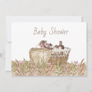 Vintage Baby Shower Invitation