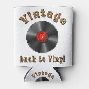 Vintage - Back to Vinyl, the record is back Can Cooler