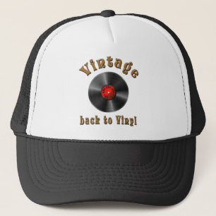 Vintage - Back to Vinyl, the record is back Trucker Hat