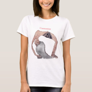 Vintage Backbend Yoga Pose Thunder_Cove T-Shirt