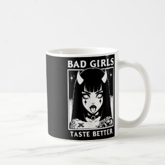 Vintage Bad Girls Taste Better Tattoos Lovers For  Coffee Mug
