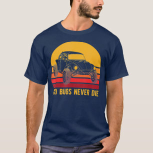 Vintage Baja Bug Off Road Racer Retro Auto Buggy T-Shirt