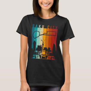 Vintage Baku City Formula Racing Track Circuit Fan T-Shirt