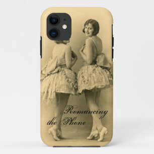 Vintage Ballerinas iPhone Barely There Case Funny