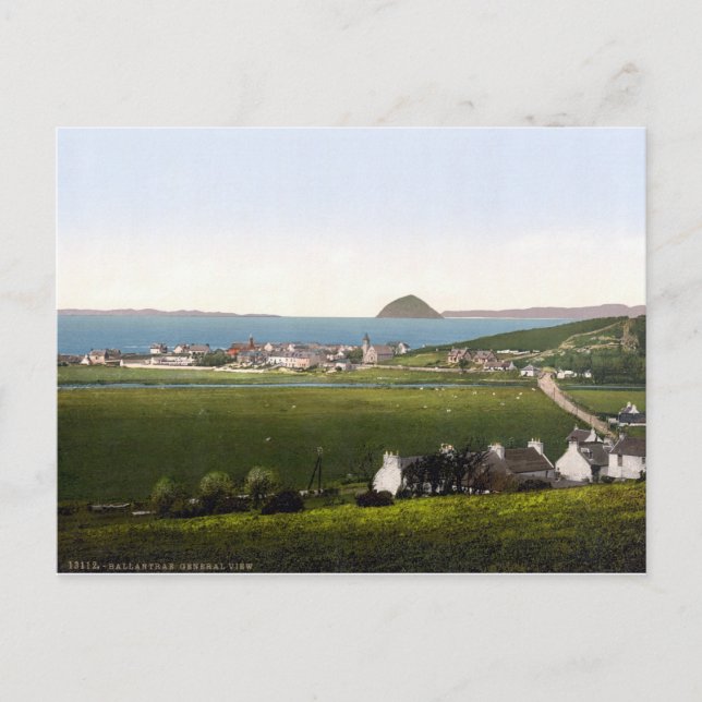 Vintage Ballintrae scenery, 1905 Scotland  Postcard (Front)