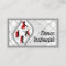 Vintage Ballroom Dance Teacher Business Card